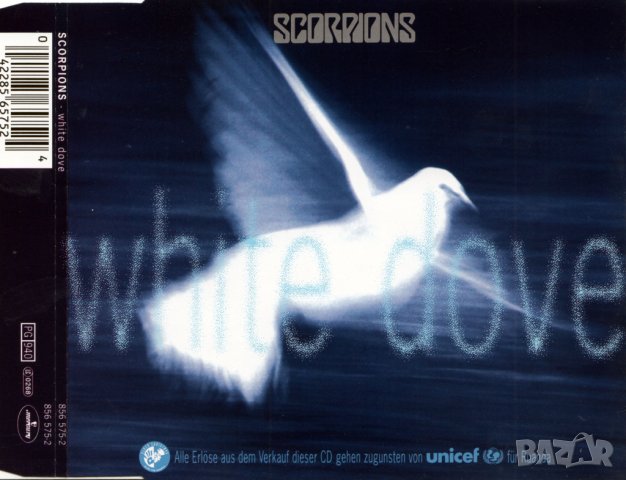 SCORPIONS - White Dove - Maxi Single CD - оригинален диск, снимка 1 - CD дискове - 43642195