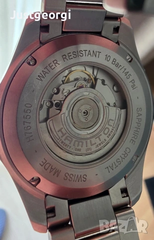 Hamilton Khaki Aviation Pilot Day Date Auto H76755135 – пълен комплект, снимка 3 - Мъжки - 53291456