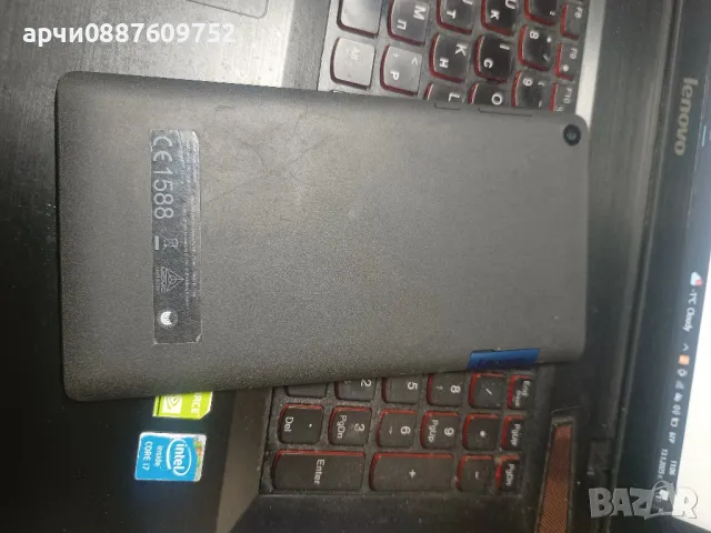 Таблет Lenovo Tab3 7 Voice, Черен с 4G модул с процесор 4x Cortex-A7 (1.0 GHz), 7.0", 1 GB DDR2, 8 G, снимка 4 - Таблети - 48660603