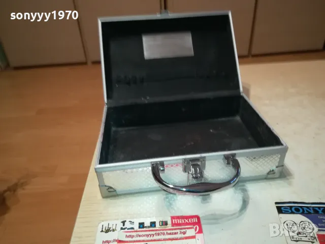 АЛУМИНИЕВ КУФАР ЗА МИКРОФОНИ АУДИО ИЛИ ЦЕННОСТИ 2401251521, снимка 4 - Микрофони - 48812321