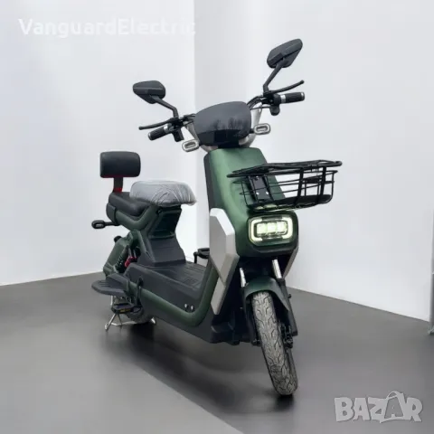 Електрически скутер с педали Infinity GT-1000 1200W GREEN, снимка 2 - Мотоциклети и мототехника - 50095181