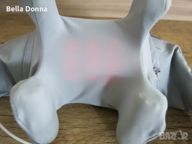 Електрически масажор за рамене и врат с нагряване, безжично USB презареждане, снимка 2 - Масажори - 50362133