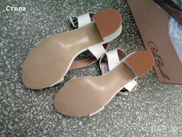 Дамски сандали, нови, с кутия, бели, снимка 9 - Сандали - 28819071