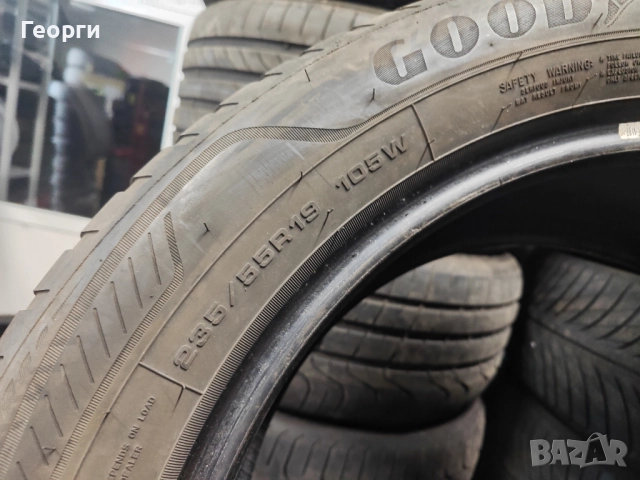 2бр.всесезонни гуми 235/55/19 Goodyear, снимка 4 - Гуми и джанти - 52745700