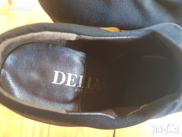 Сатенени дамски обувки 35 номер, снимка 5 - Дамски обувки на ток - 28752998