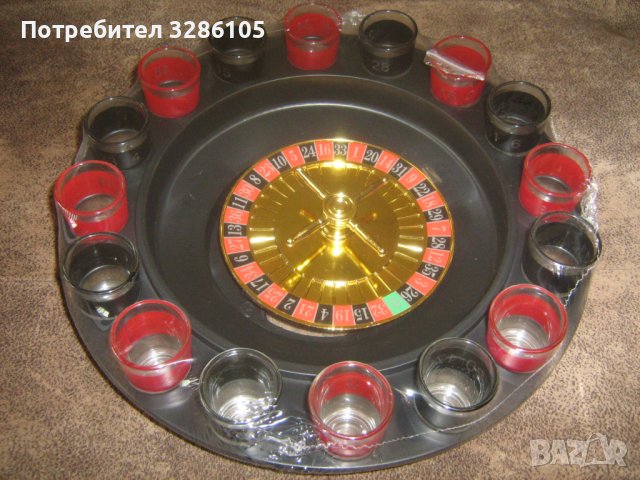 ролетка от различни чашки, снимка 1