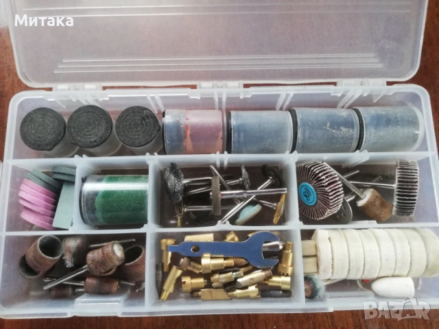 Приставки за Дремел + Дремел, снимка 5 - Други инструменти - 53591633