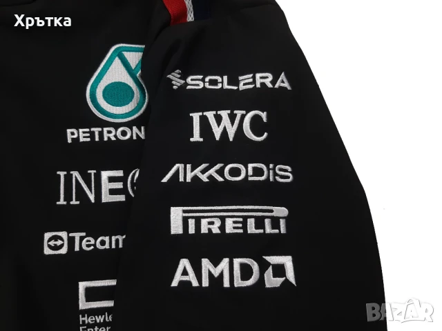 Mercedes AMG F1 Team Softshell - Оригинално мъжко яке р-р XL, снимка 15 - Якета - 50504469