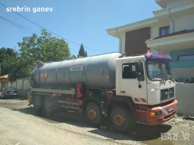 Отпушване на канали. Почистване на септични ями 