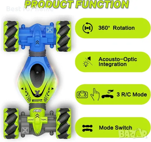 OKSTENCK високопроходима  кола с Дистанционно управление, снимка 2 - Коли, камиони, мотори, писти - 49231770