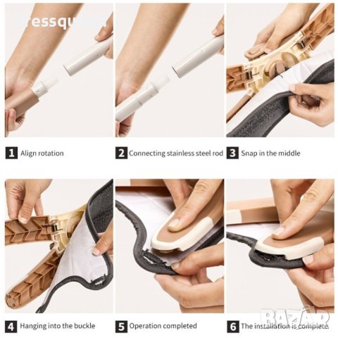 2524 X - образен плосък ротационен моп за под, снимка 12 - Други - 43942331