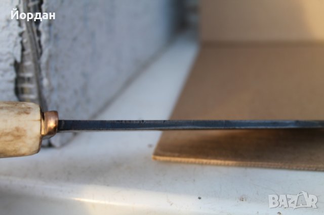 Стар ловен нож, снимка 5 - Антикварни и старинни предмети - 43885043