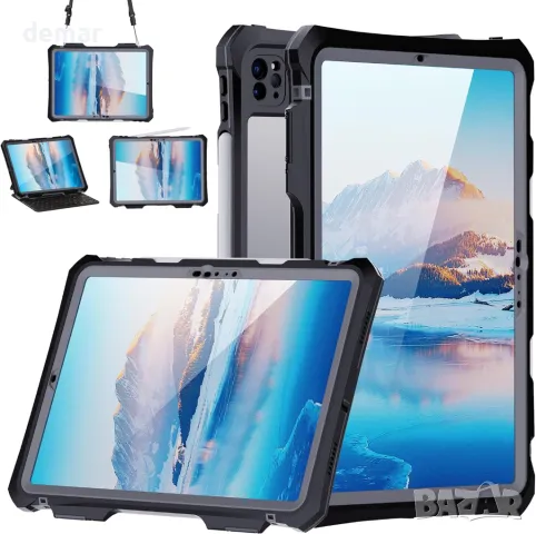 Калъф ShellBox Водоустойчив, удароустойчив за iPad Pro 11 инча 2024