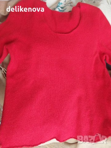 Кашмир. Peter Hahn. Кашмирен плътен пуловер