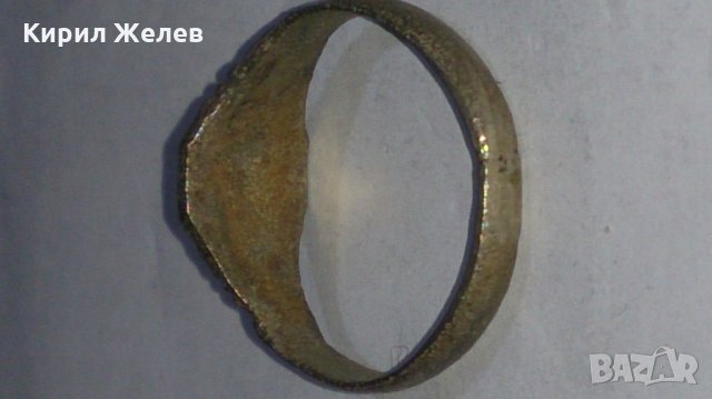 Старинен пръстен сачан - 73551, снимка 4 - Пръстени - 29005820