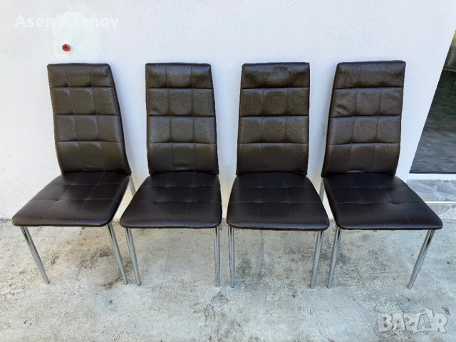 Кожени столове