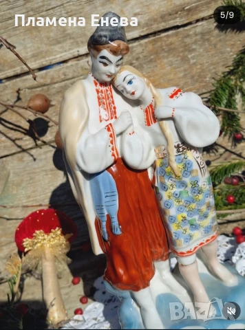 Руска порцеланова статуетка , снимка 5 - Статуетки - 53092569