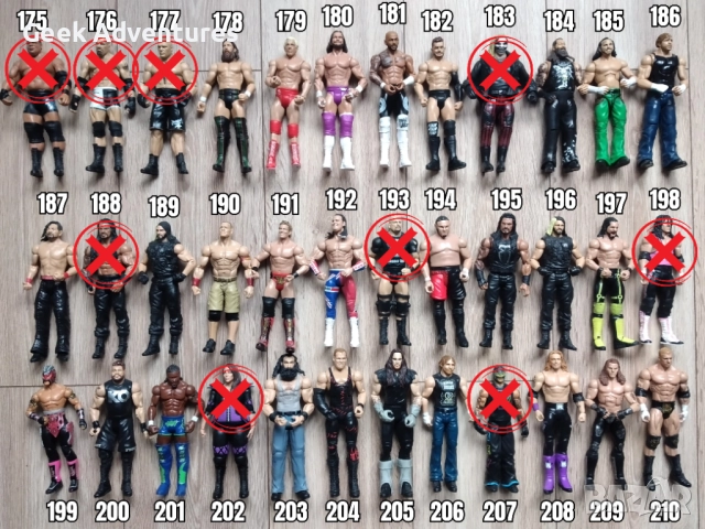 Екшън Фигурки WWE Кеч Pro-Wrestling Action Figures Dean Ambrose Hogan Cena, снимка 6 - Колекции - 46527048