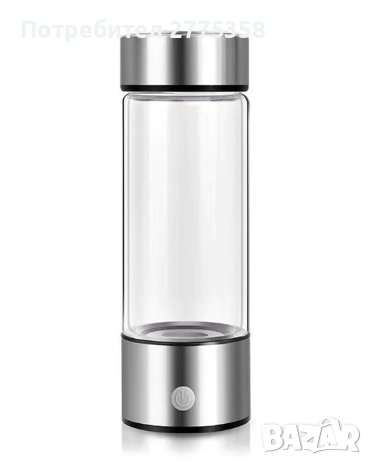 Бутилка/чаша за получаване на водородна/алкална вода, снимка 3 - Други - 38809510