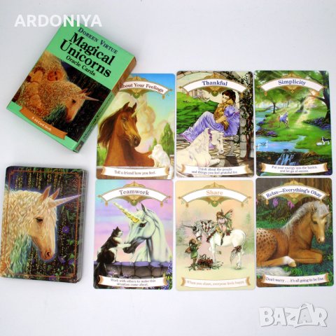 Magical Unicorn Oracle – карти оракул на Дорийн Върчу, снимка 6 - Други игри - 37637192