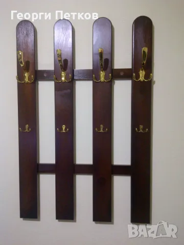 Закачалка Четворка,различни цветове, от чам., снимка 5 - Закачалки - 49332369