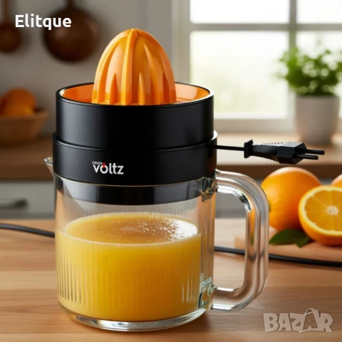Електрическа цитрус преса 1.2L Oliver Voltz OV51164A – идеална за бързо приготвяне на пресен сок, снимка 5 - Други - 52449102