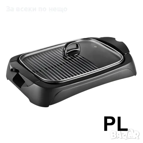 Електрическа скара Voltz V51015B, 2000W, 2 зони на печене, Незалепващо покритие, Черен Код P302, снимка 2 - Скари - 49779419