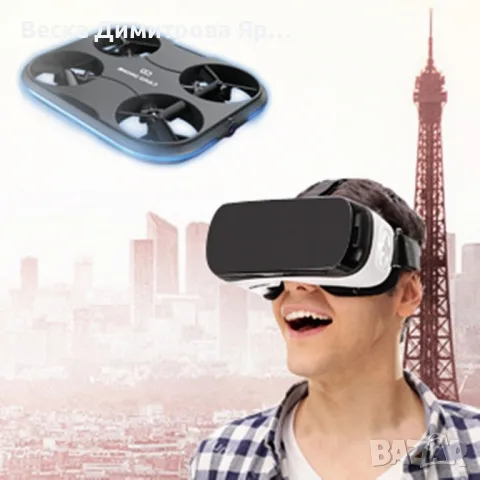 Мини дрон KAIDENG Card Drone K150 FPV RC - K150W, снимка 3 - Дронове и аксесоари - 48983782