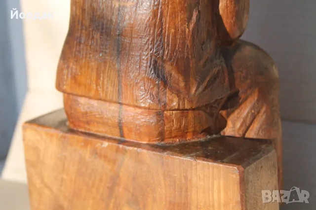 Дървена фигура , снимка 13 - Други ценни предмети - 48499971