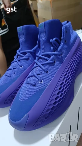 Редки Adidas Anthony Edwards Velocity Blue 💙 High Маратонки Кецове баскетбол 🏀 , снимка 1