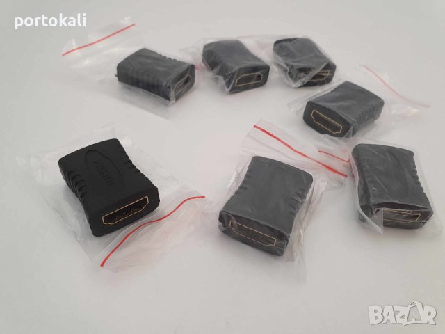 Преходник, адаптер HDMI (F) – HDMI (F), снимка 5 - Кабели и адаптери - 43226101