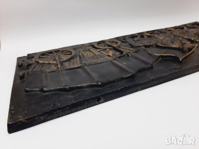 Старо чугунено немско релефно пано(3.5), снимка 5 - Антикварни и старинни предмети - 43527649