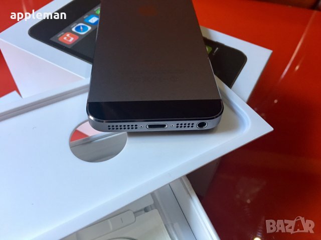 Apple iPhone 5S 16Gb Space Gray Фабрично отключен Айфон телефон, снимка 6 - Apple iPhone - 27591226