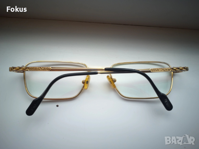 Старахотни маркови диоптрични очила Tiffany Lunettes позлата, снимка 4 - Антикварни и старинни предмети - 53499156