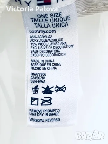 Шапка с козирка TOMMY HILFIGER 15% вълна, снимка 12 - Шапки - 47564199