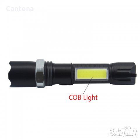 2 в 1  фенер и лампа POLICE със ZOOM  и USB зареждане, снимка 2 - Къмпинг осветление - 26454250