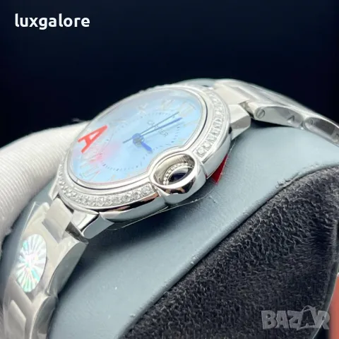 Дамски часовник Cartier Ballon Bleu De Cartier Blue с кварцов механизъм, снимка 5 - Дамски - 48797243