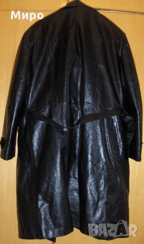 Продавам кожена (естествена кожа) шуба (тип нциска), снимка 2 - Палта - 35609648