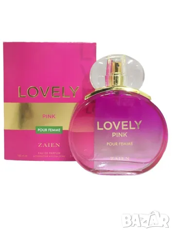 Дамска парфюмна вода ZAIEN LOVELY PINK Pour Femme Eau de parfum 100 ml, снимка 2 - Дамски парфюми - 49016393