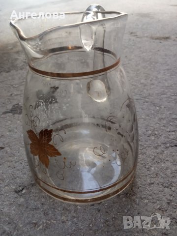 Стъклена кана, снимка 3 - Други - 38958595