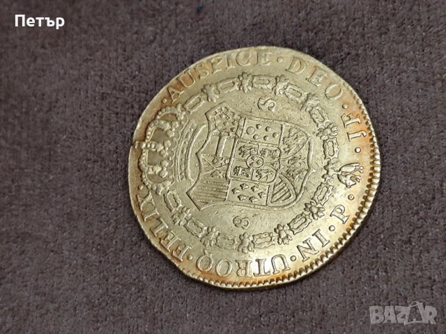 8 ескудо 1798 година , снимка 4 - Нумизматика и бонистика - 51620806