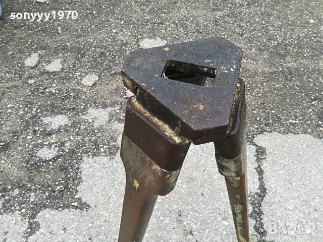 ПОРЪЧАНА-стара тринога-дърво и метал 1401231736, снимка 8 - Антикварни и старинни предмети - 39305288