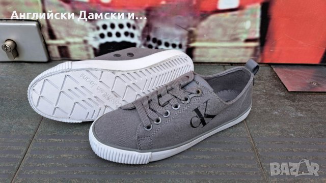 Английски дамски кецове-CALVIN KLEIN , снимка 6 - Кецове - 40605694