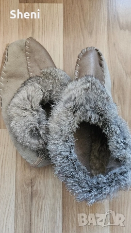 Ръчно изработени мокасини, пантофи от естесвена кожа, 38 номер, снимка 6 - Маратонки - 53066924