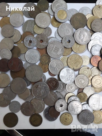лот 200 броя чужбински монети. НЯМА ЕВРОЦЕНТОВЕ!, снимка 2 - Нумизматика и бонистика - 53444798