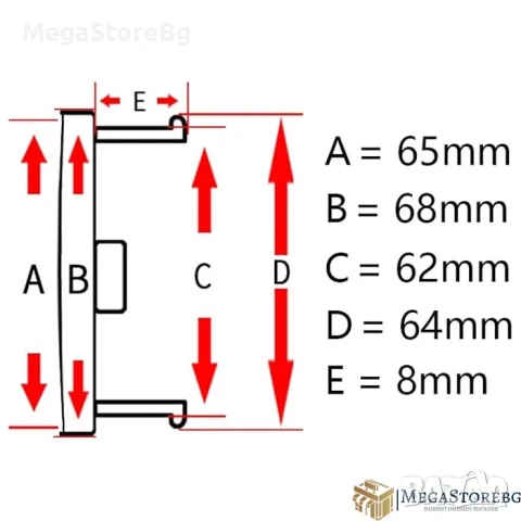 Капачки за Джанти PG274 4 БР/К-Т - Сиво, снимка 2 - Аксесоари и консумативи - 50526777
