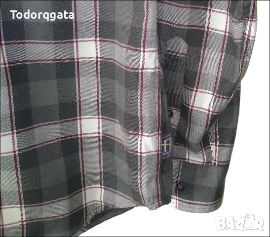 Fjallraven М Мъжка Риза Носена Веднъж Casual Urban Outdoor Vintage, снимка 9 - Ризи - 50487802