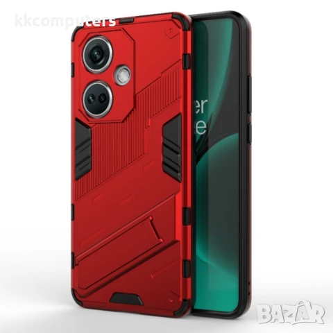 OnePlus Nord CE3 5G Punk Armor Удароустойчив Калъф и Протектор