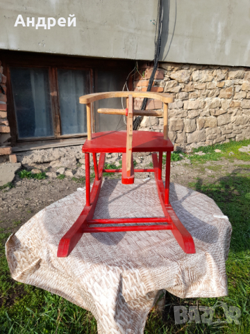 Старо люлеещо се конче, снимка 2 - Други ценни предмети - 44898536