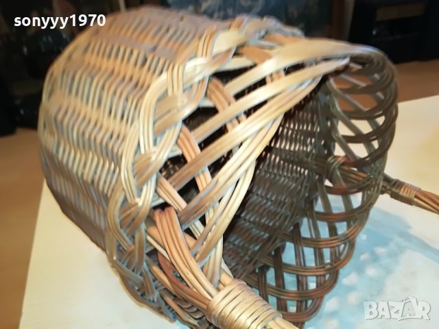 ПЛЕТЕНА КОШНИЦА ОТ ГЕРМАНИЯ 1504231919, снимка 6 - Антикварни и старинни предмети - 40377324